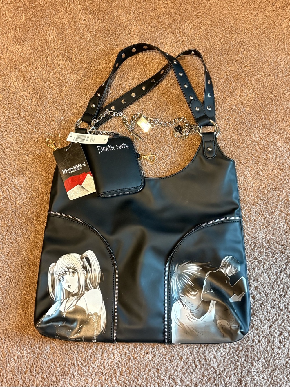 Hot Topic Death Note Shoulder Bag Purse
